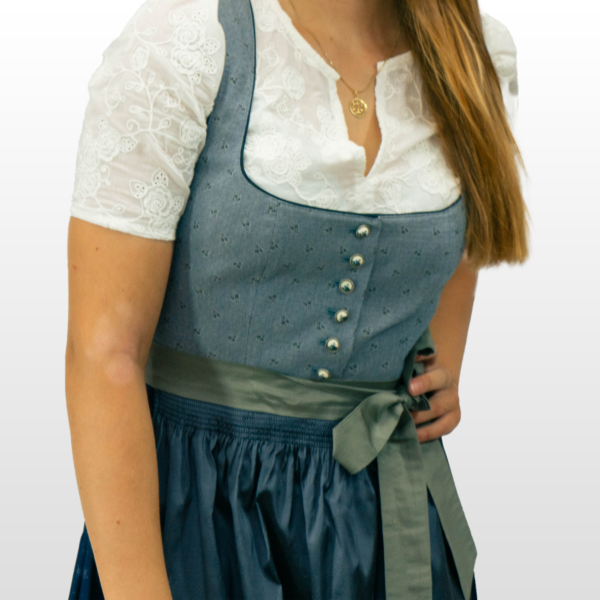 Dirndl Dorothea rauchblau